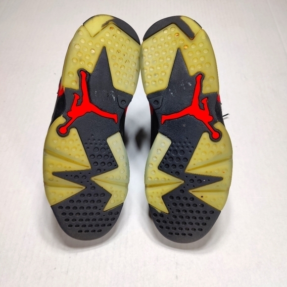 Nike Air Jordan 6 IV Retro Black Infrared Basketball Sneakers Men's Shoes Size 8 - Picture 9 of 10